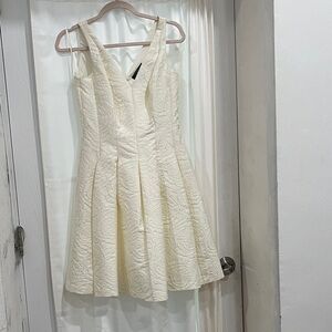 Lauren Ralph Lauren Cream Midi Dress